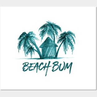 Beach Bum Posters and Art